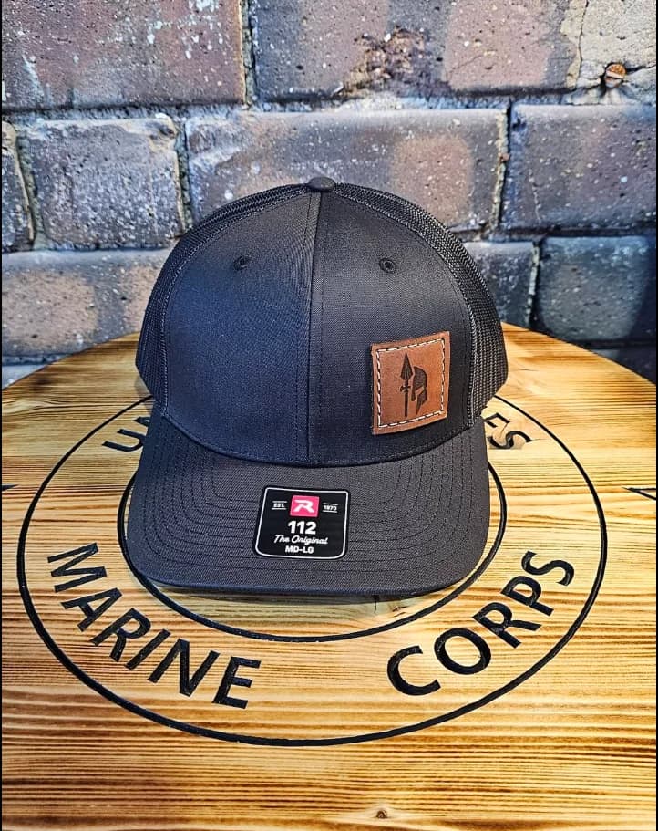 Battleborn Richardson 112 Hats with Leather Log Patch product image